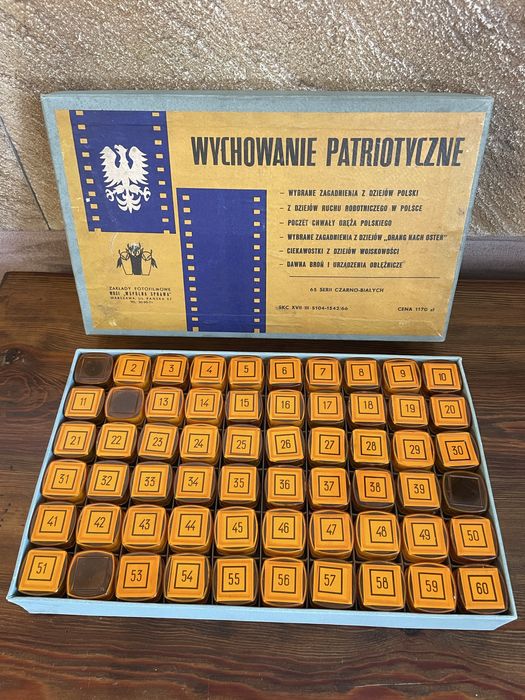 Zestaw 60 sztuk slajdy , filmy