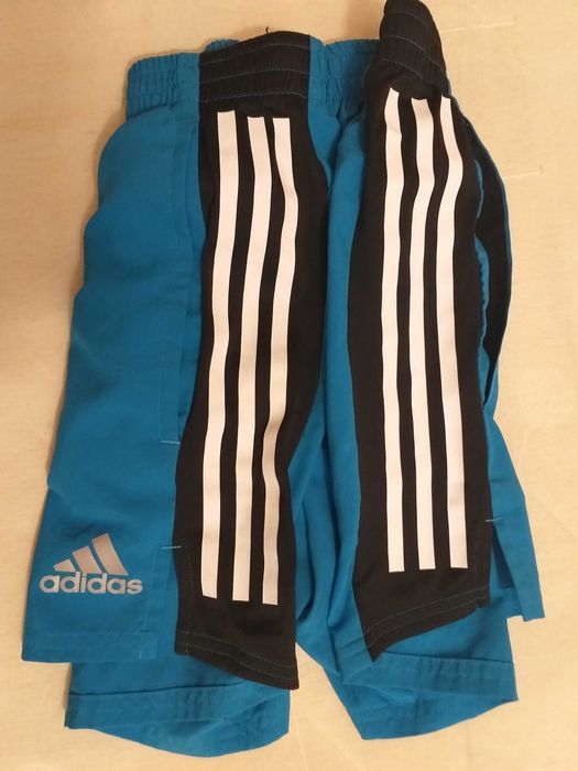 Calções Adidas Azul