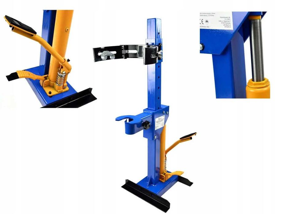 Стяжка пружин гідравлічний знімач пружин Geko 1Т съемник пружин