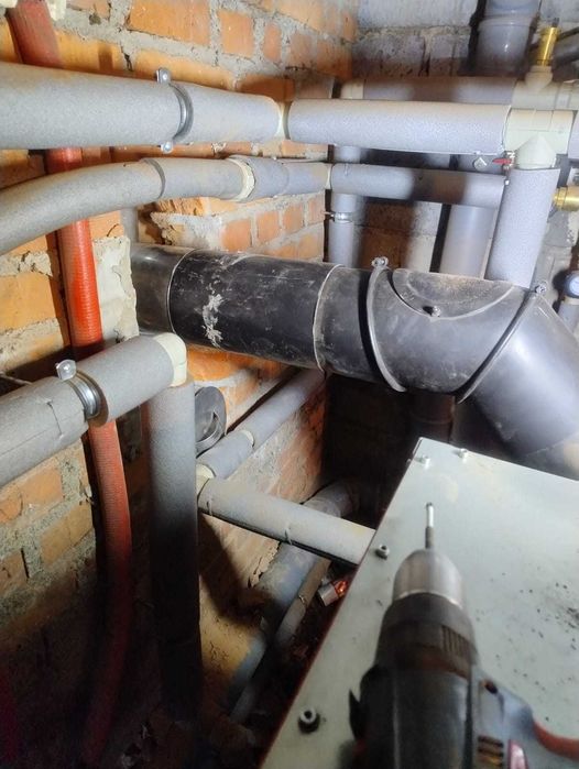 Frezowanie komina kominów, montaż wkładów kominowych