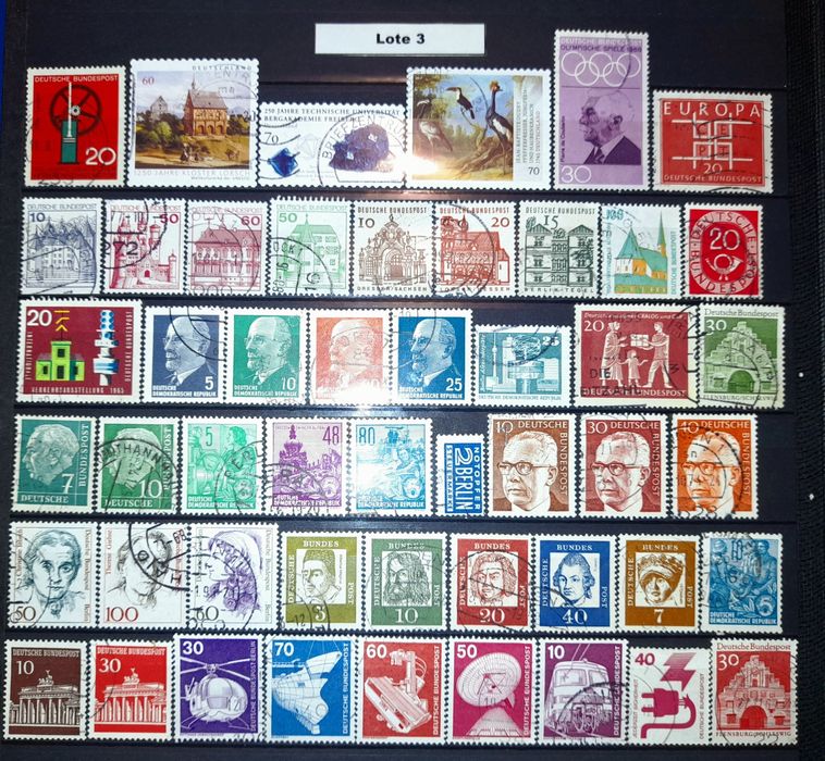 Vários Lotes - 50 Selos Alemanha