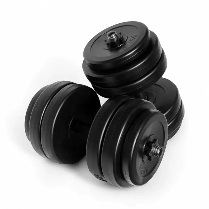 Комплект гантелей + з'єднувач - 52 кг (2 шт по 26 кг) розбірні