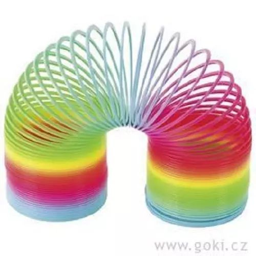 Tęczowa sprężynka. Goki. Nowy Produkt