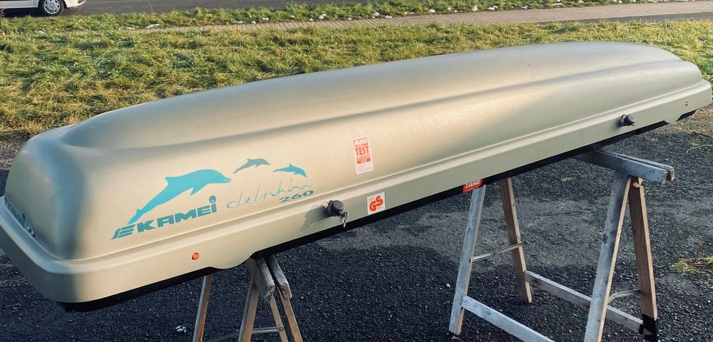 Boks bagażnik dachowy Kamei delphin 260 Najlepszy Mocny