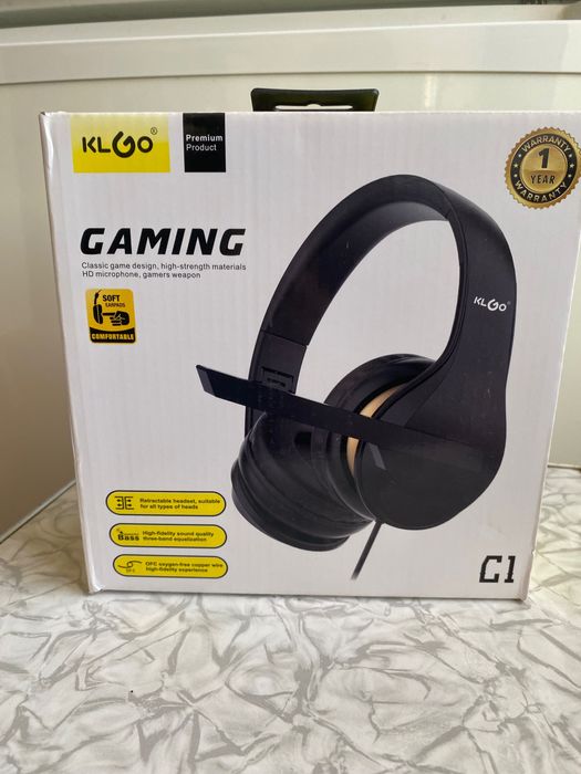 Навушники накладні з мікрофоном