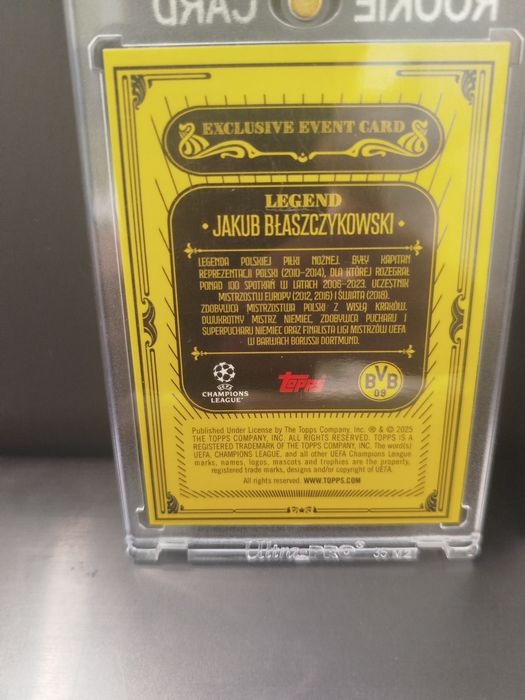 Łukasz Piszczek i Jakub Błaszczykowski topps autograf