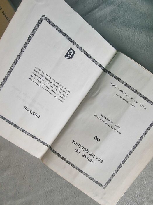 Livros Eça de Queiróz - Os Maias - Contos