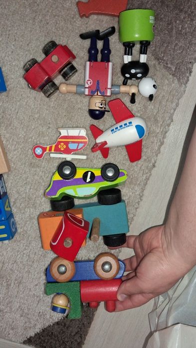 Кубики дерев'яні,набір