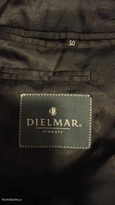 Fato de homem Dielmar cinza escuro