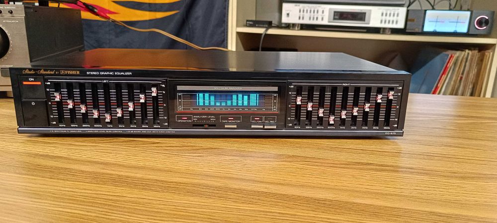 Еквалайзер FISHER EQ-875 (стан! відео роботи ! )