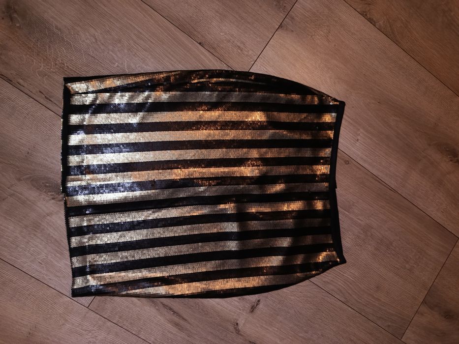Spódnica cekinowa H&M r 38