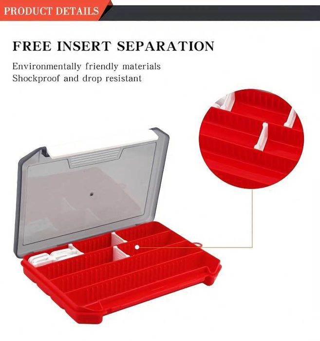 ящик кейс коробка для приманок для снастей для снастів