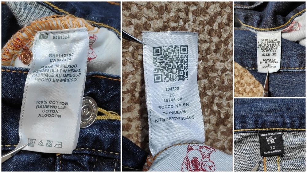 True religion Rocco джинси slim fit оригінал W32 L32