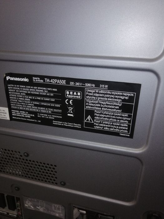 TV Plasma PANASONIC 42 polegadas Rio Tinto • OLX Portugal