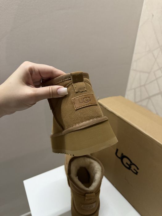 Жіночі уггі UGG Classic Ultra Mini Chestnut 36,37