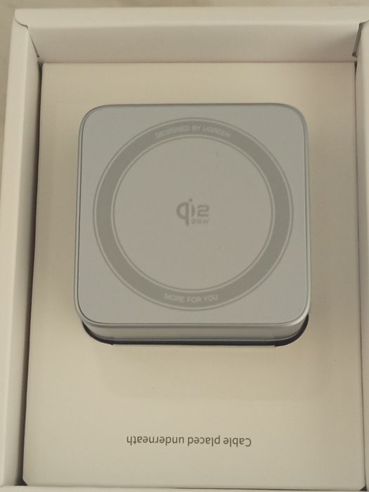 Ładowarka UGREEN MagFlow 2-in-1 | Qi2 MagSafe 25W | Ultra-Szybka