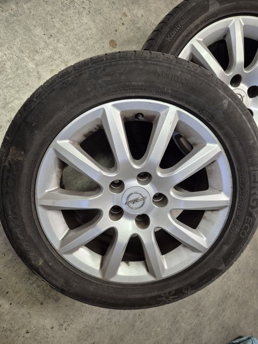 Alufelgi z oponami opel 16" oryginalne 3 szt