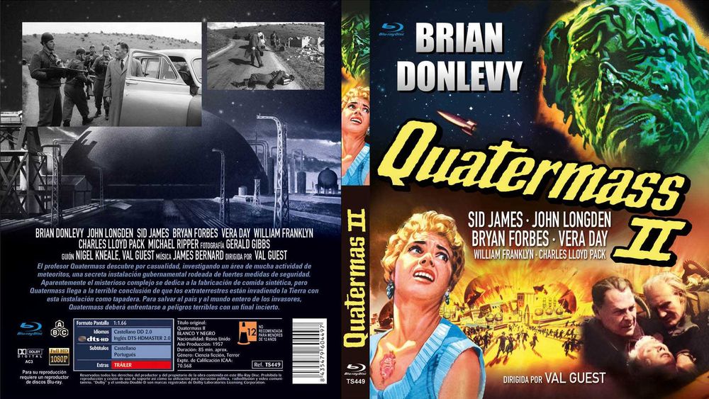 Quatermass 2/O Inimigo do Espaço(Blu-Ray)-Importado