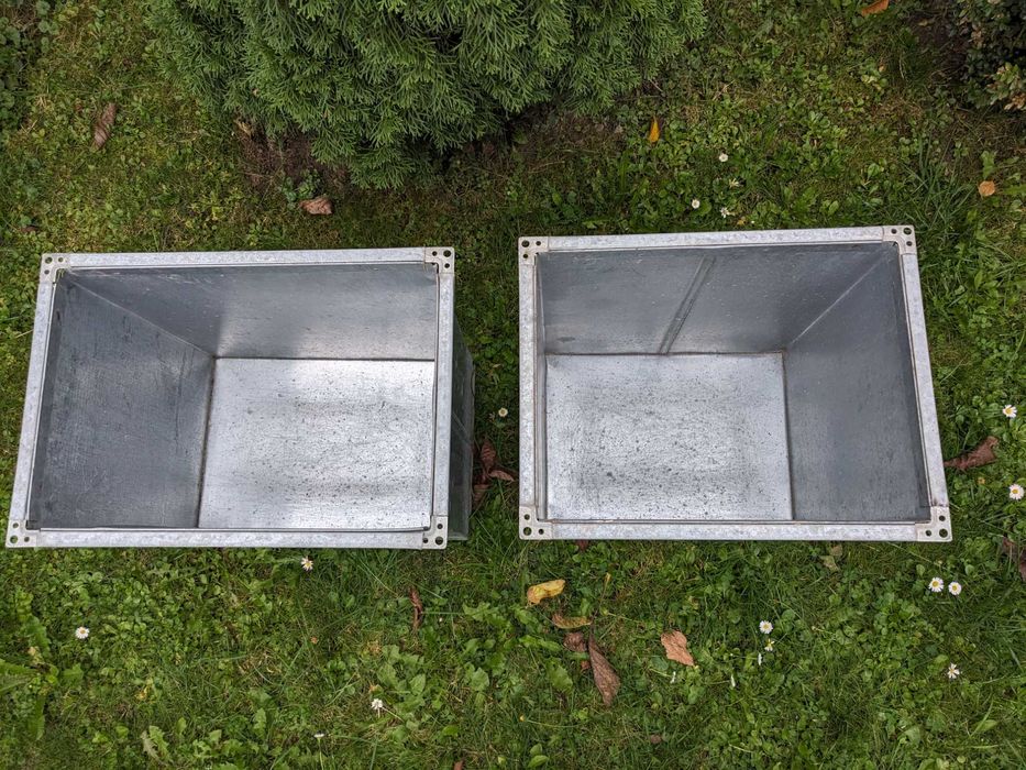 Цинкові ящики, коробки 2шт