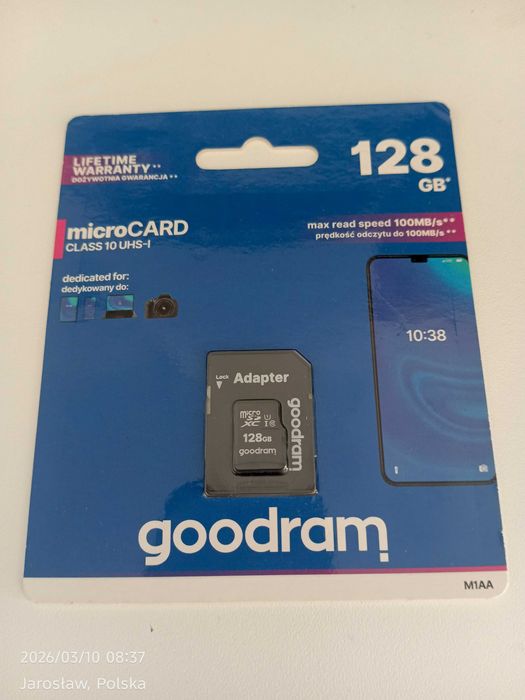 Goodram karta microsd 128 GB