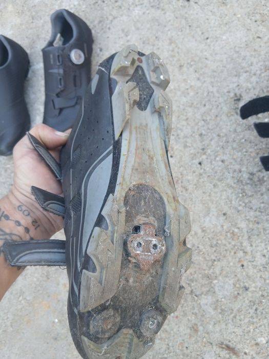 Sapatos btt/ciclismo