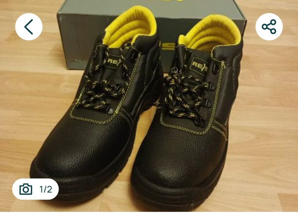 Buty ochronne  REIS BRYTES-T-OB , rozmiar 48