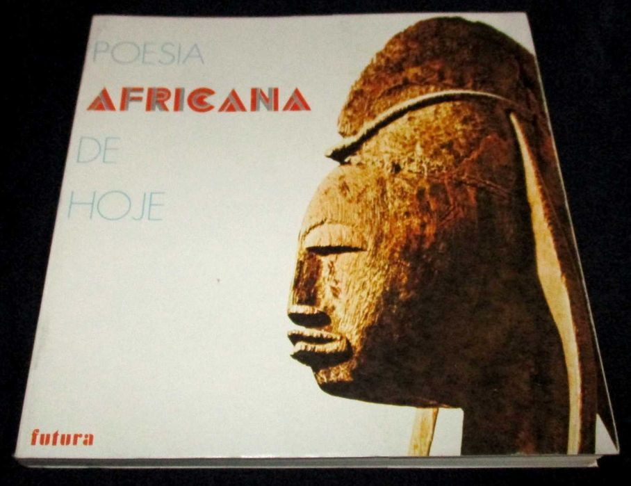 Livro Poesia Africana de Hoje 1ª edição Futura
