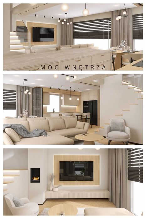 Projektowanie wnętrz super cena z wizualizacją fotorealistyczną