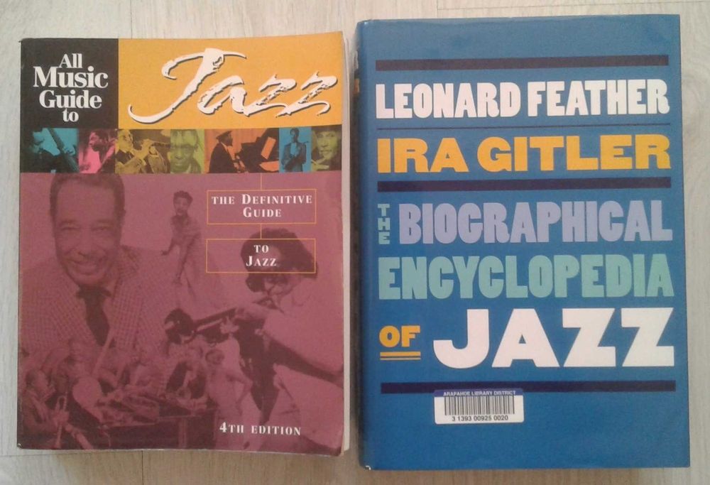 Джаз Энциклопедия. Комплект их двух книг.
