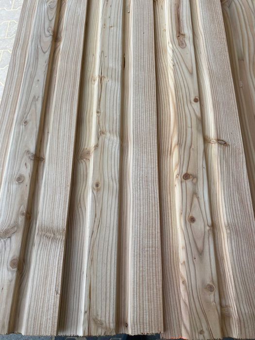 Deska elewacyjna Romb Duo 24x150  Modrzew Szalówka Podbitka