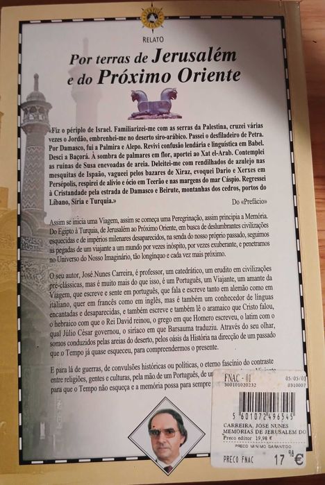 Por terras de Jerusalém e do Próximo Oriente