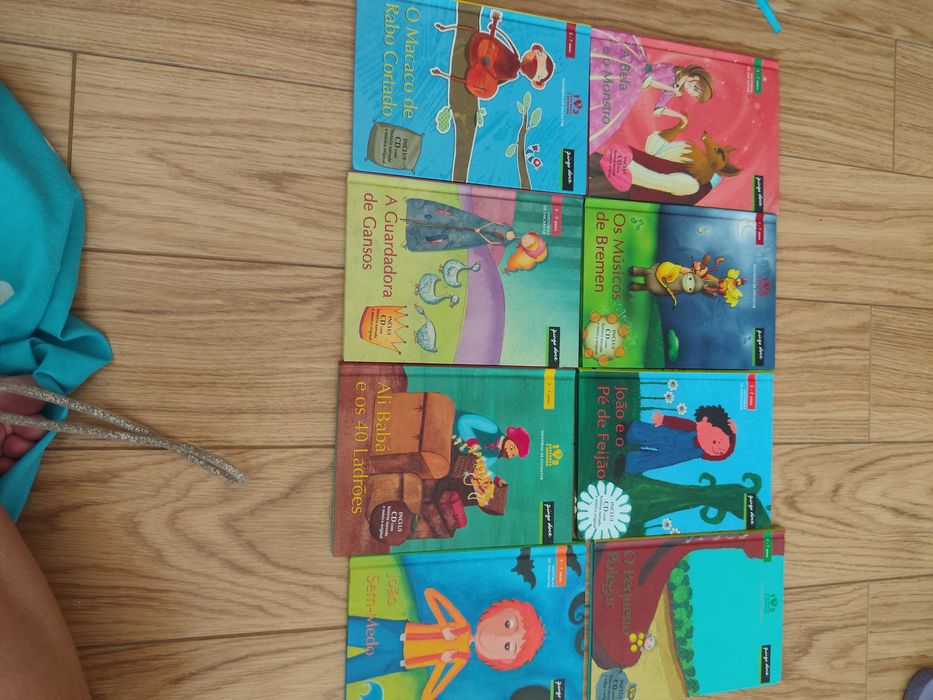 8 livros contos coleção pingo doce