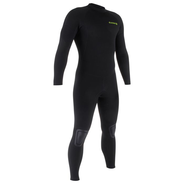 Fato de SURF Homem 100 Neoprene 4/3 mm homem preto