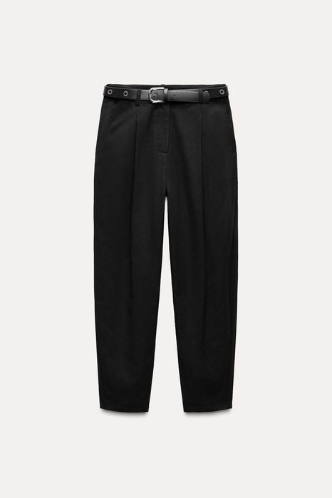 Широкі брюки Cos 40L, ХЛ, котонові банани Massimo Dutti Л'ХЛ