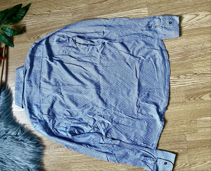 Dolce & Gabana koszula bawełniana 42 S/M niebieska markowa