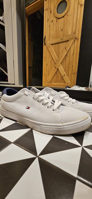 Trampki Tommy Hilfigier, r.41, materiał, wygodne, styllowe