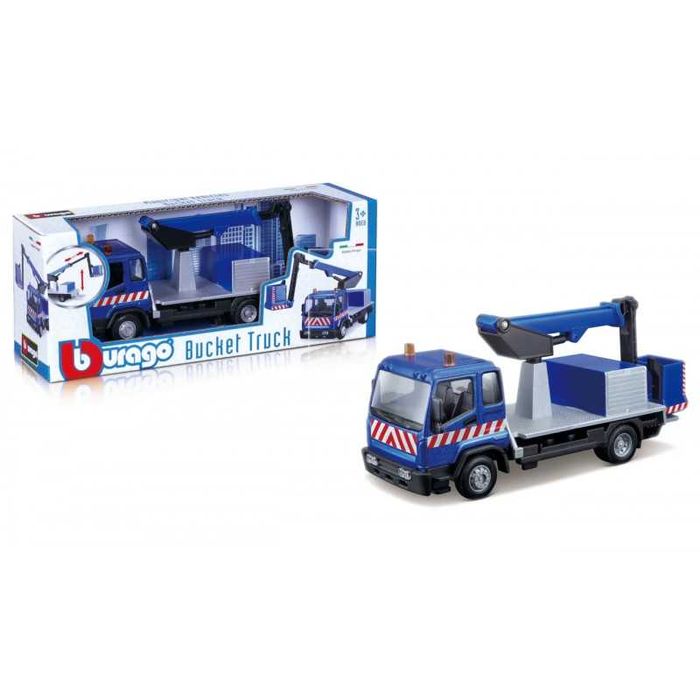 Bburago Municipal VEHICLES Truck W/MAN PLATFORM Burago.
