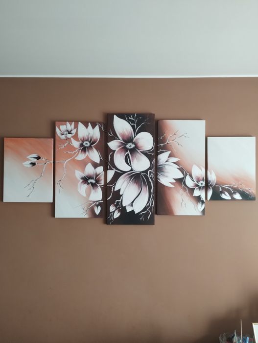 Obraz magnolia, trypyk