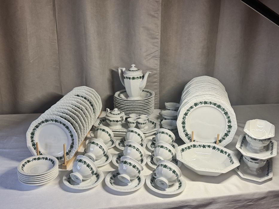 Rosenthal Maria bluszcz 12 osobowy serwis obiadowo-kawowy