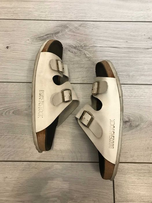 Skórzane klapki Birkenstock Arizona rozm. 39