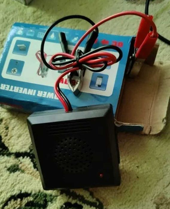 Инвертор для дома или авто 180W DC 12V AC 220V с USB выходом
