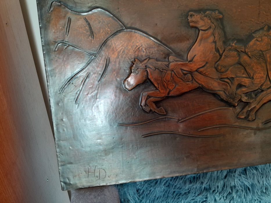 Sprzedam obraz z konie w galopie