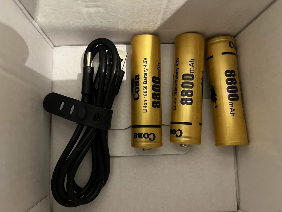Lanterna de cabeça led white laser 600w zoom 3km