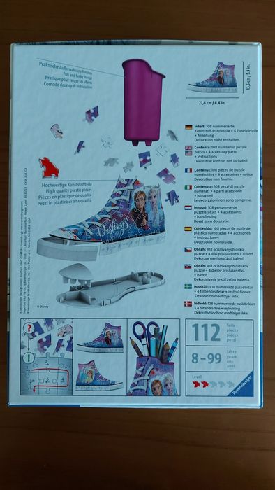 Puzzle 3D frozen 2