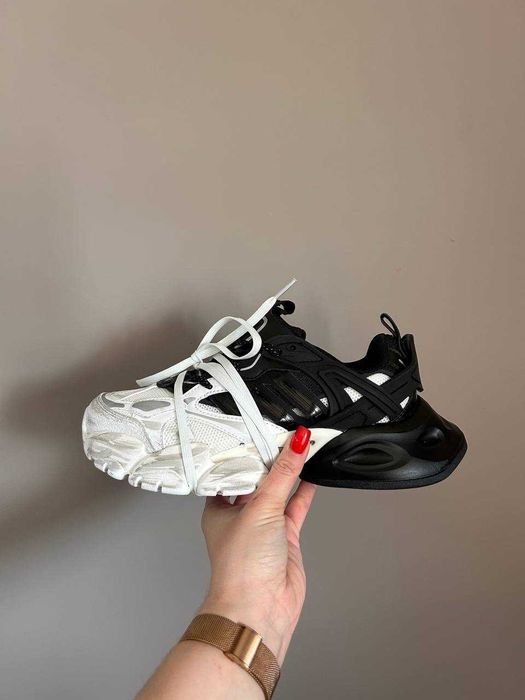 Мужские кроссовки Adidas XLG Black-White. Размеры 41-45