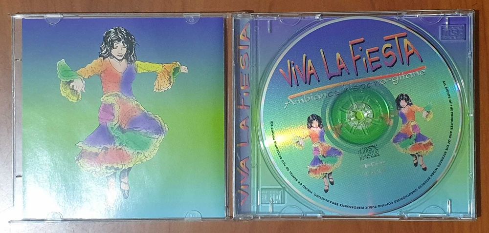 CD - VIVA LA FIESTA - Ambiance hispano-gitane