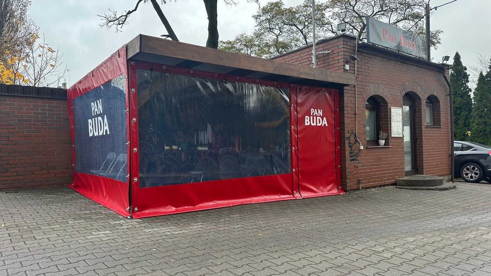Osłony tarasowe / Plandeki PCV na altany – Na wymiar!