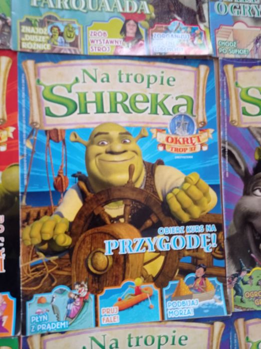 38 egzemplarzy kolekcjonerska seria Na tropie Shreka