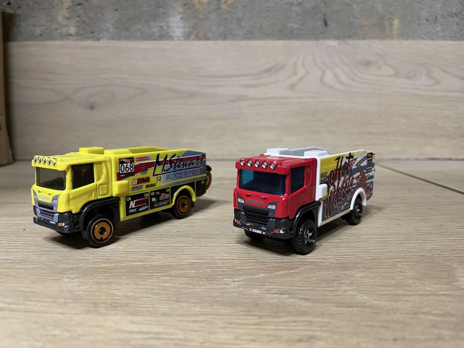 hot wheels scania rally truck