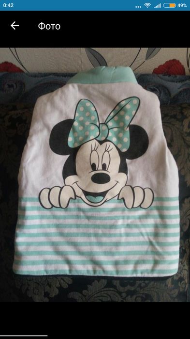 Детская демисезонная жилетка